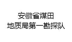 安徽省煤田地质局勘探队?